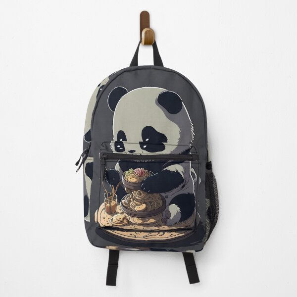 Item preview, Panda Eating Ramen designed and sold by kingofposter.