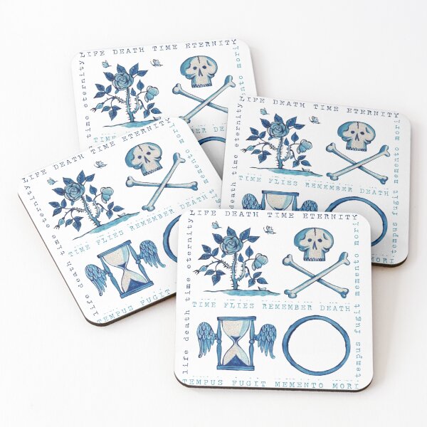 Item preview, Time Flies Remember Death designed and sold by Corinne Alexa Jackson.