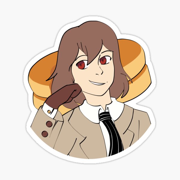 Goro Akechi Justice Arcana Persona Inspired Sticker Sticker