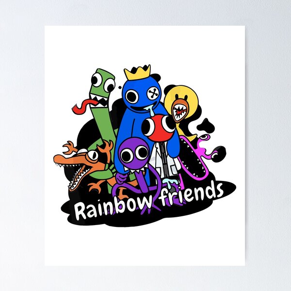 Rainbow friends yellow Sticker for Sale by KHarry87