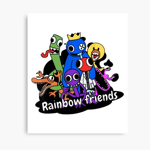 Rainbow Friends For kids and adults Birthday Sticker for Sale by  noufuiemuraa