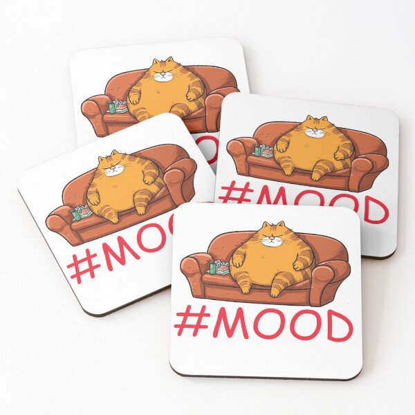 Item preview, Fat Cat Mood designed and sold by urbannft.