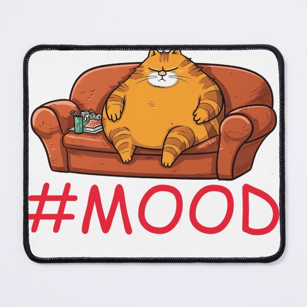Item preview, Fat Cat Mood designed and sold by urbannft.