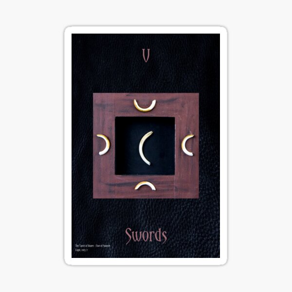 Five of Swords Sticker