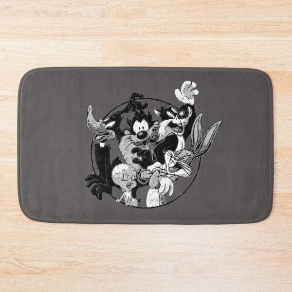 Item preview, Loony Tunes 1985 black & white designed and sold by Family4 Art Designs.