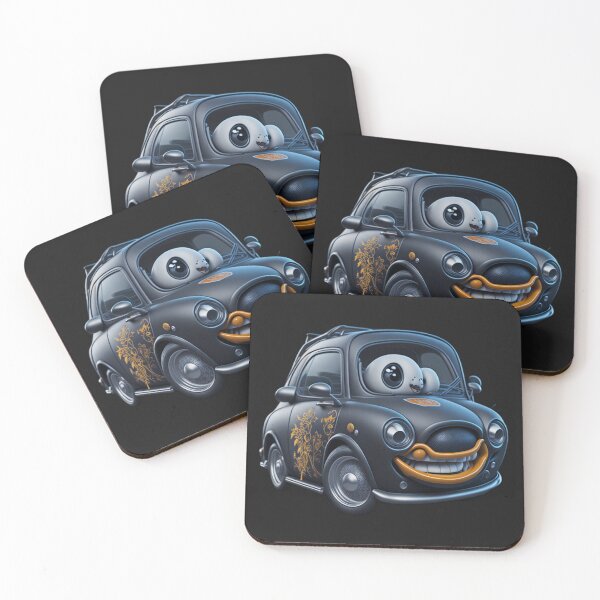 Item preview, Cute and Adorable Charming Smiling Car designed and sold by PC-artist.