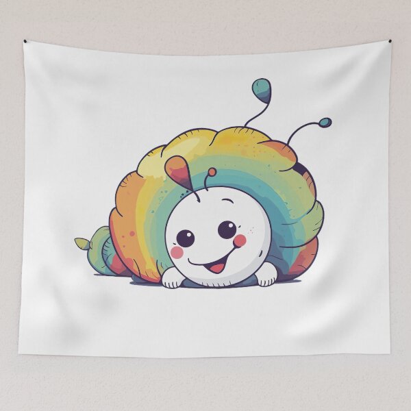 Item preview, Happy caterpillar designed and sold by ImageTcraft.