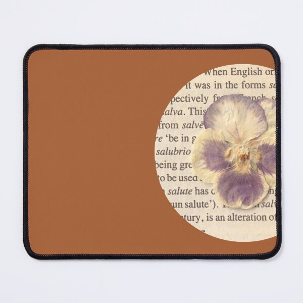 Item preview, Flower on vintage page M designed and sold by Julianum.