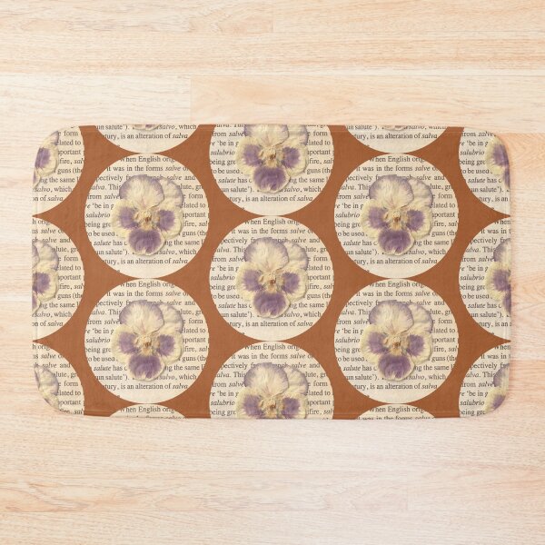 Item preview, Flower on vintage page M designed and sold by Julianum.