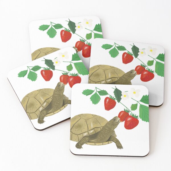 Item preview, Turtle with strawberries designed and sold by Blessthings.