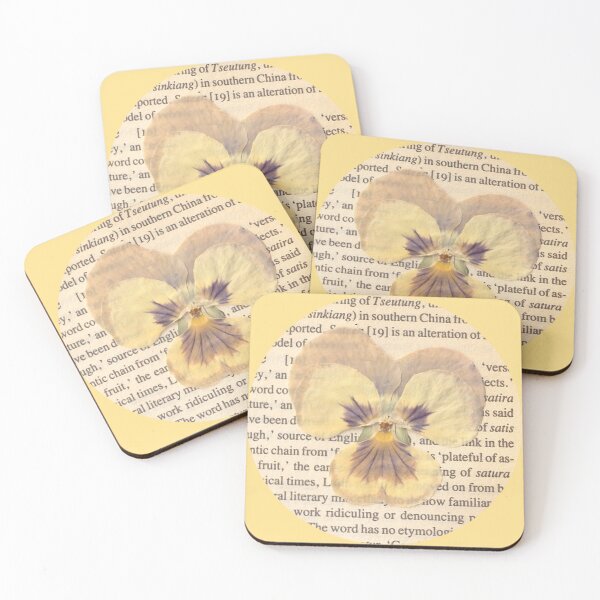 Item preview, Flower on vintage page O designed and sold by Julianum.