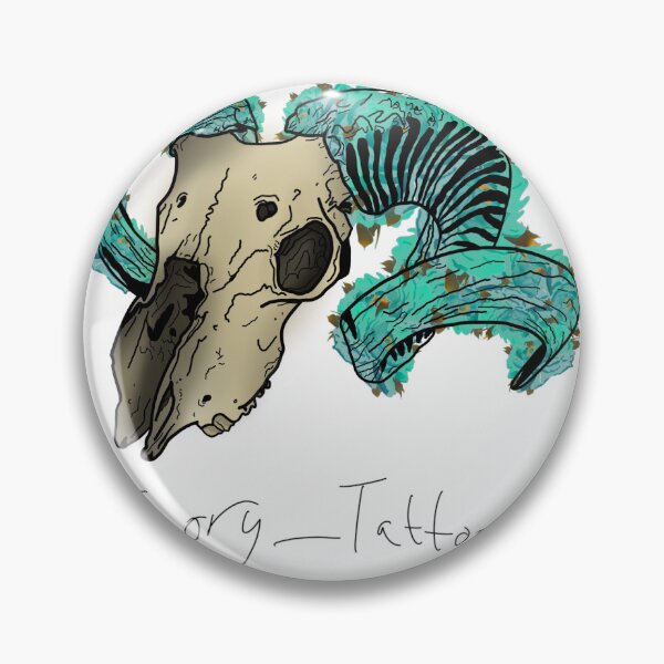 Item preview, Ram logo designed and sold by CoryTattoos.