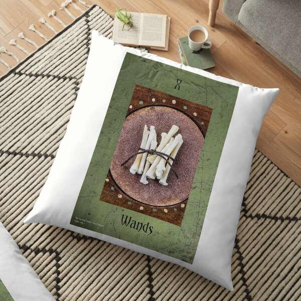 Ten of Wands Floor Pillow