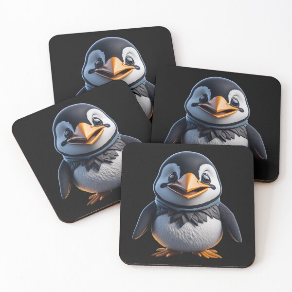Item preview, Cute and Adorable Charming Smiling Penguin designed and sold by PC-artist.