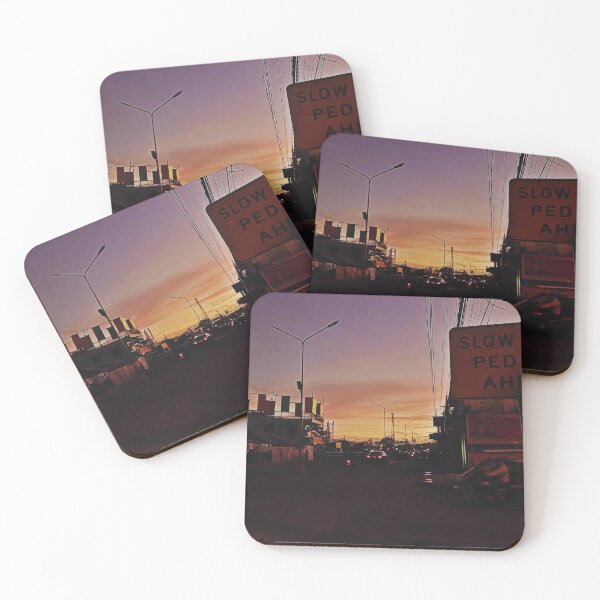 Item preview, Sunset Town Obscured Magnificently designed and sold by LeiAndidesigns.
