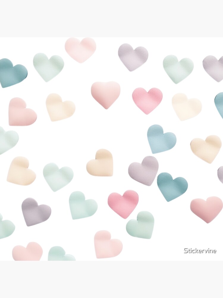 Pastel Heart Confetti