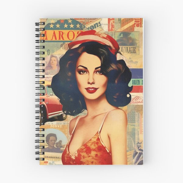 Item preview, America Beauty Retro Vintage Patchwork Collage Pattern of Americana designed and sold by BrandonArtWorld.
