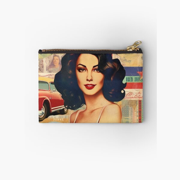 Item preview, America Beauty Retro Vintage Patchwork Collage Pattern of Americana designed and sold by BrandonArtWorld.
