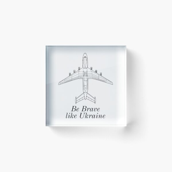 Item preview, Antonov AN-225 Be Brave like Ukraine  designed and sold by CougarDesigns.