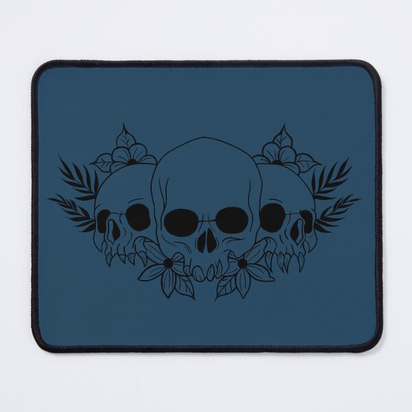Item preview, Flowers and skull designed and sold by blackborus.