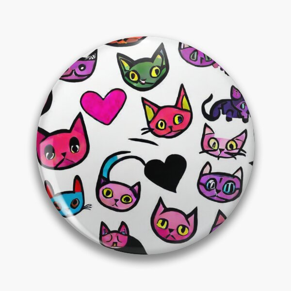 Item preview, Colorful cat world designed and sold by CreoTree.