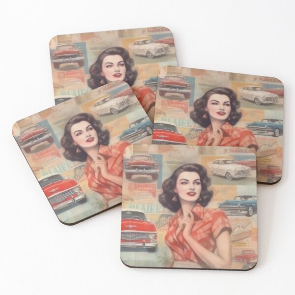 Item preview,  America Beauty Retro Vintage Patchwork Collage Pattern of Americana designed and sold by BrandonArtWorld.