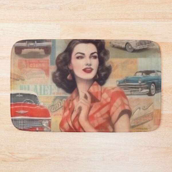 Item preview,  America Beauty Retro Vintage Patchwork Collage Pattern of Americana designed and sold by BrandonArtWorld.