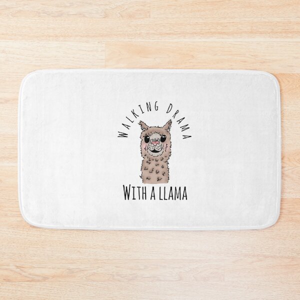 Item preview, Walking Drama with a llama  designed and sold by Life's eye Art and photography.