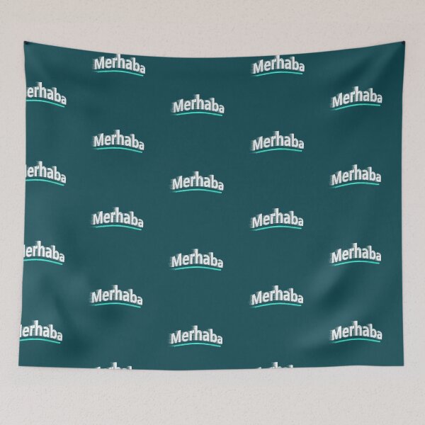 Item preview, Merhaba (hello in Turkish) designed and sold by lobodelnoir.