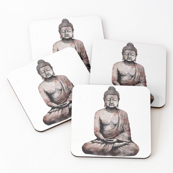 Item preview, Meditating Buddha designed and sold by sketchzen.
