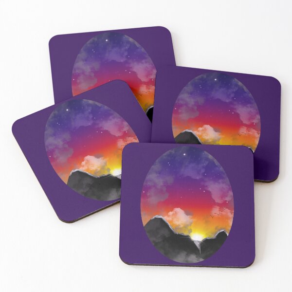 Item preview, Desert Oval Sunsets designed and sold by UntitledValentine.