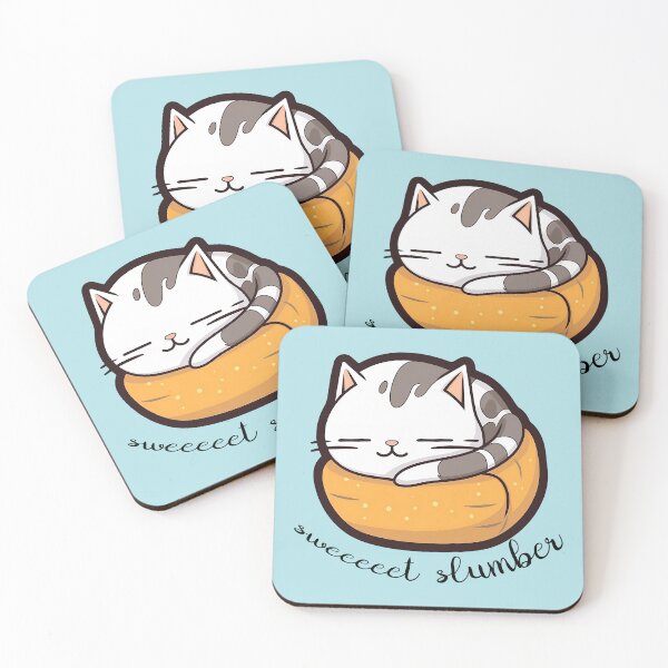 Item preview, Sweet Slumber Cat designed and sold by CatopiaART.