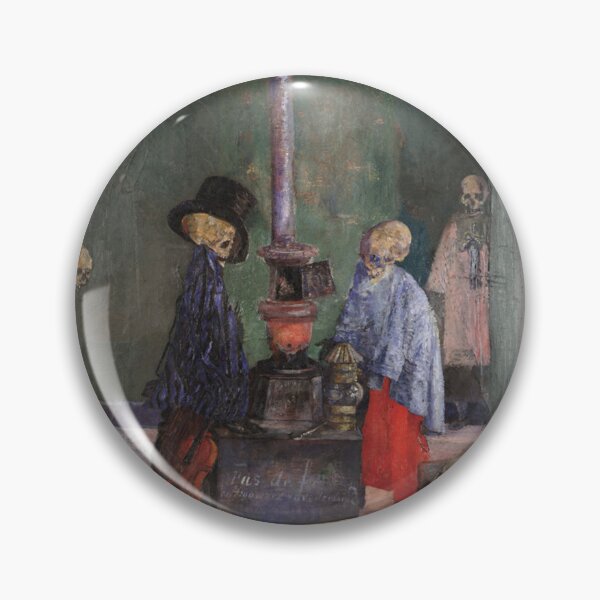 Item preview, James Ensor - Skeletons Warming Themselves designed and sold by Hewitt-Guava-F.
