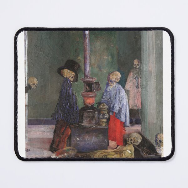 Item preview, James Ensor - Skeletons Warming Themselves designed and sold by Hewitt-Guava-F.