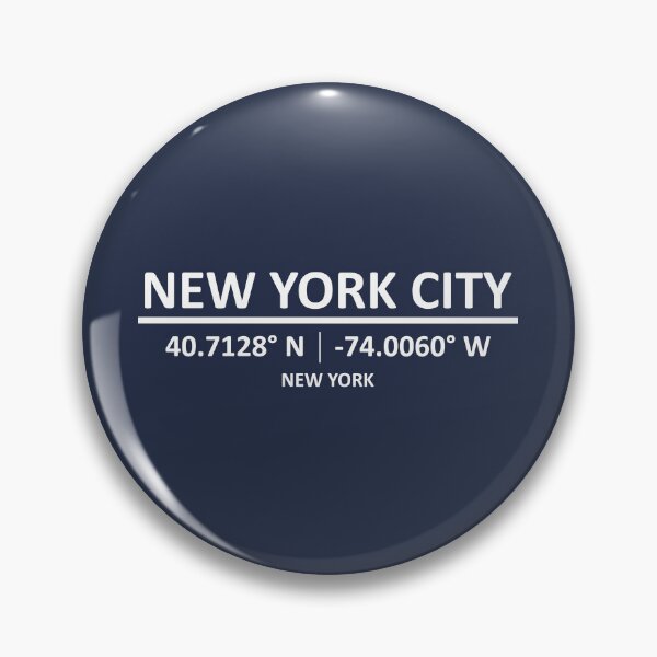 Item preview, NEW YORK CITY COORDINATES designed and sold by QuotesKINGz.