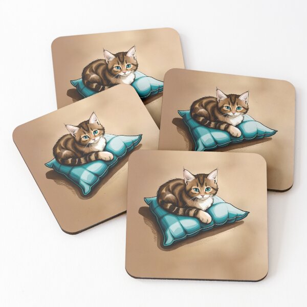 Item preview, cute cat designed and sold by Cacao Dreams.