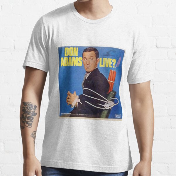 "Don Adams, Live, Get Smart, Spy, Comedy, tv" Tshirt for Sale by