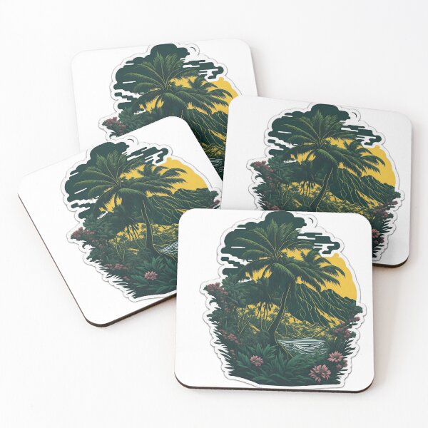 Item preview, Tropical Paradise: Artwork of a Majestic Palm Tree on a T-Shirt designed and sold by RedArtG09.