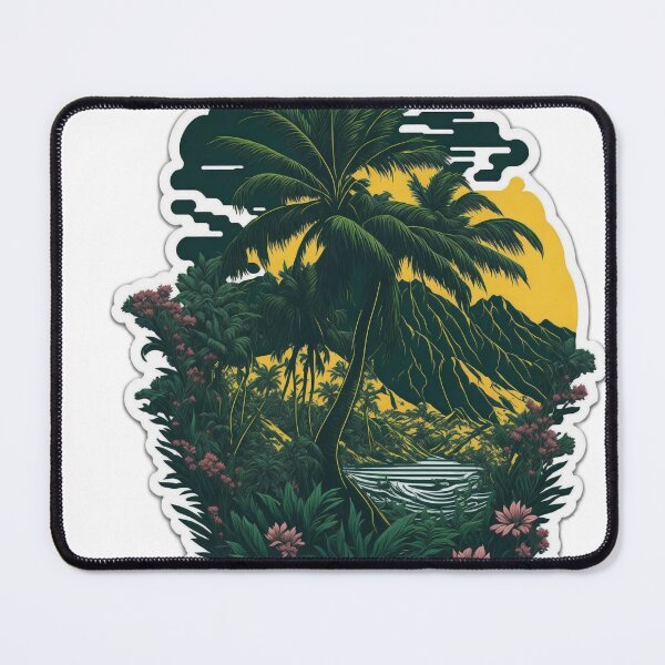 Item preview, Tropical Paradise: Artwork of a Majestic Palm Tree on a T-Shirt designed and sold by RedArtG09.