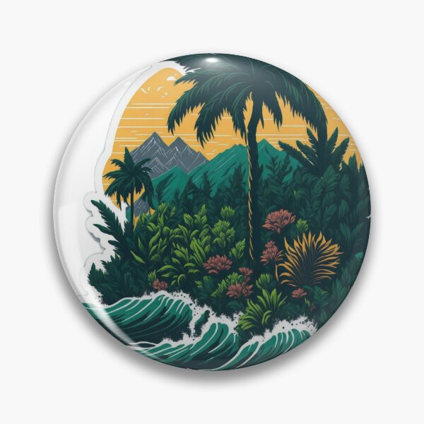 Item preview, Nature's Beauty: Majestic Palm Tree with Beautiful Flowers designed and sold by RedArtG09.