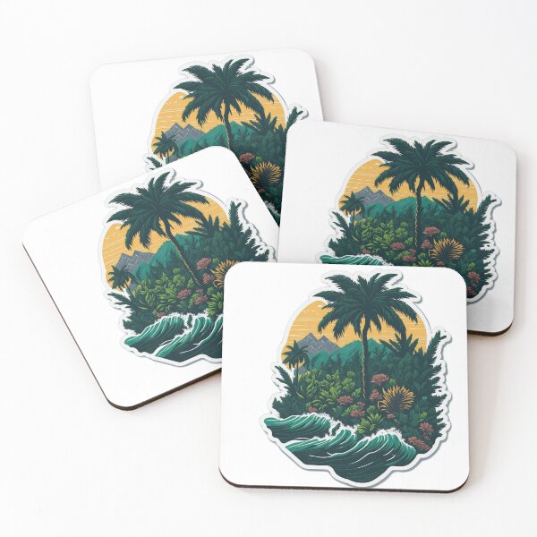 Item preview, Nature's Beauty: Majestic Palm Tree with Beautiful Flowers designed and sold by RedArtG09.