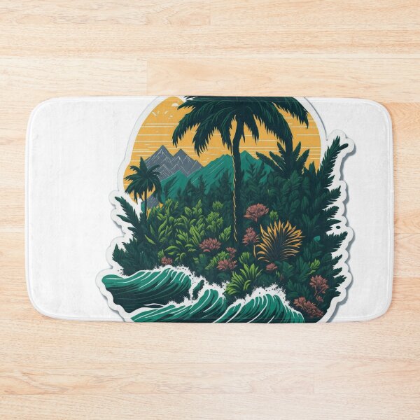 Item preview, Nature's Beauty: Majestic Palm Tree with Beautiful Flowers designed and sold by RedArtG09.