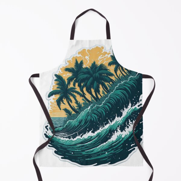 Item preview, Sunset Serenity: Majestic Palm Tree against Mountains and Clouds designed and sold by RedArtG09.