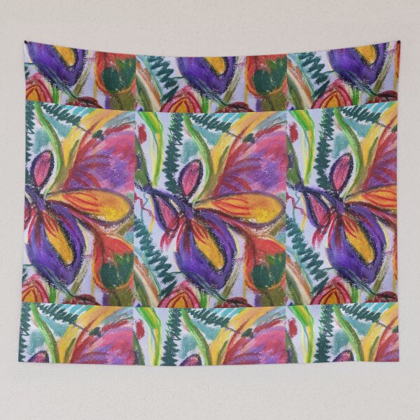 Item preview, Flora Saturday from Original Soft Pastel Painting VIVBRAD Design Collection  designed and sold by vivbrad.