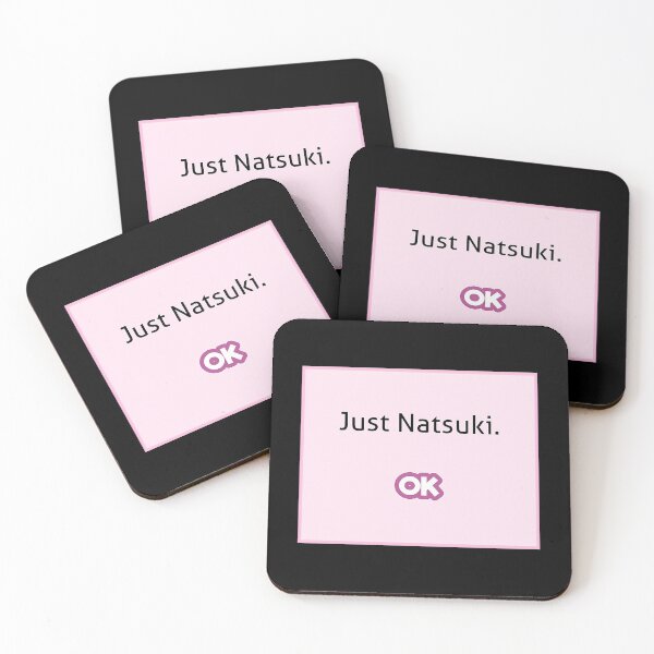 Item preview, Just Natsuki - DDLC - Doki Doki Literature Club! designed and sold by lincolnloritas.