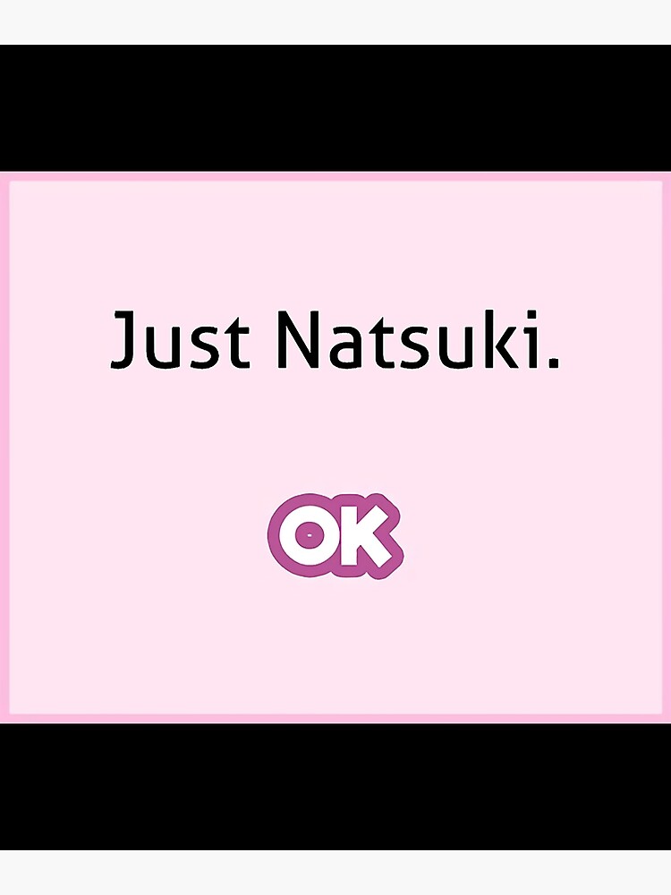 Natsuki Doki Doki Literature Club - online puzzle