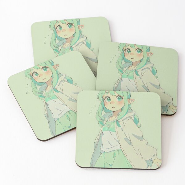Item preview, Soft Pastel Girl in Captivating Anime Style designed and sold by Comethri.