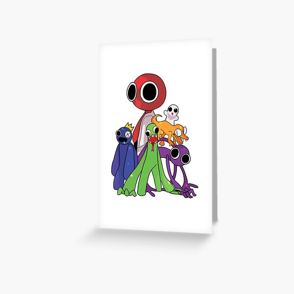 Rainbow Friends Red (Pre-RF) Greeting Card for Sale by Deception