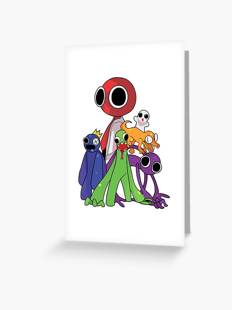 Chibi Green (Rainbow Friends) | Greeting Card