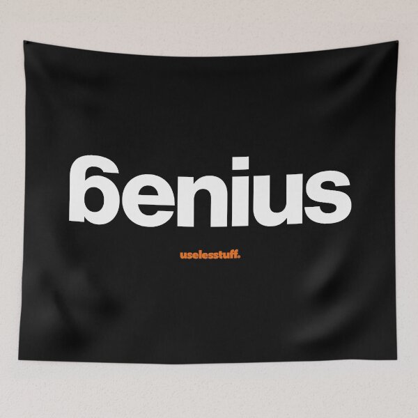Item preview, 16197-10-BDK – Genius Type 10 (White) designed and sold by Uselesstuff.